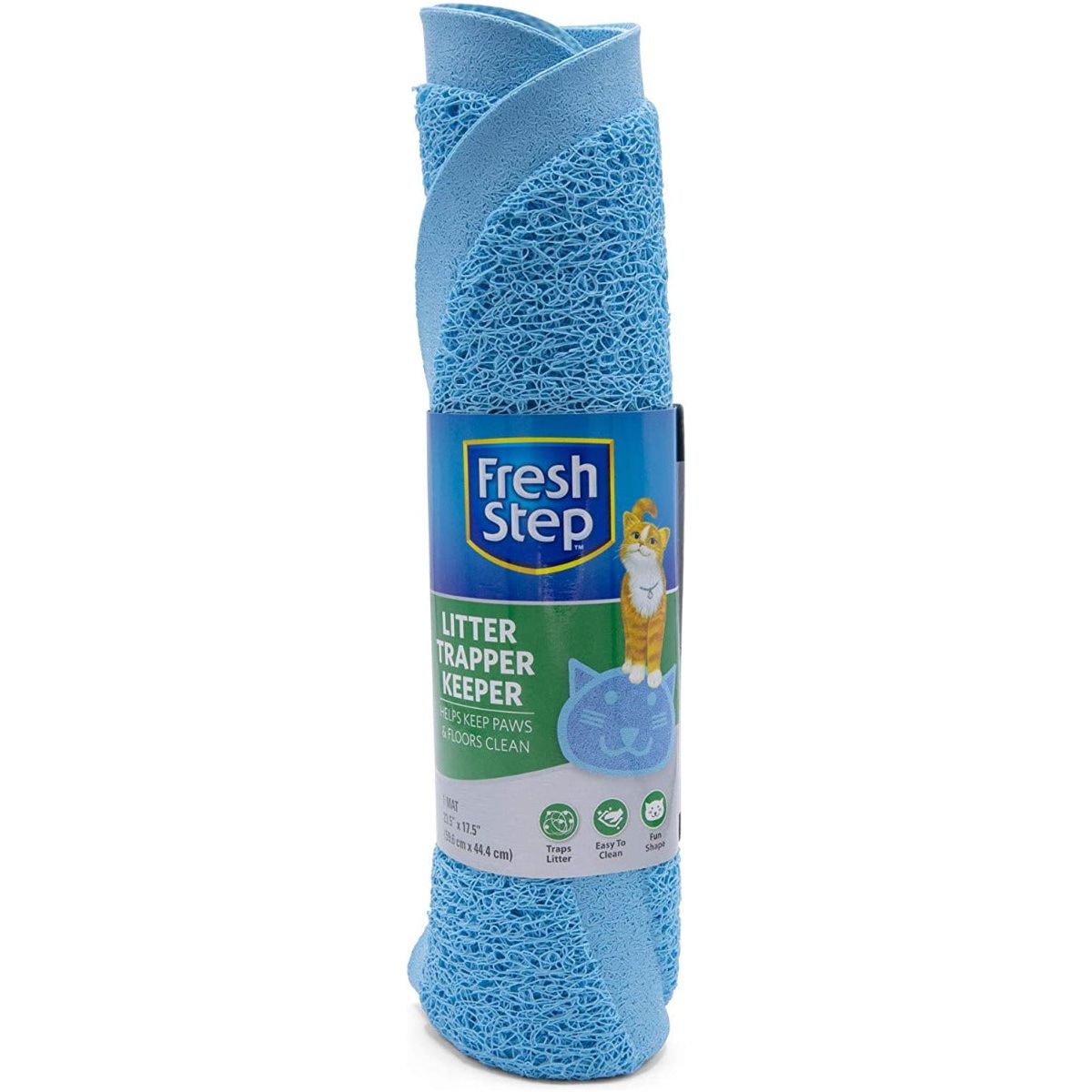 FRESH STEP: Litter Trapper Keeper Cat Litter Mat Blue, 1 pc - #tag1# - #tag2#