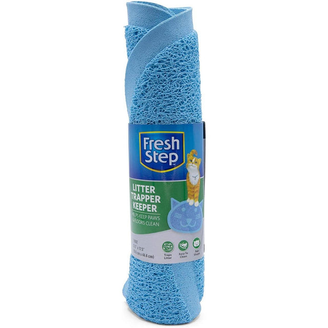 FRESH STEP: Litter Trapper Keeper Cat Litter Mat Blue, 1 pc - #tag1# - #tag2#