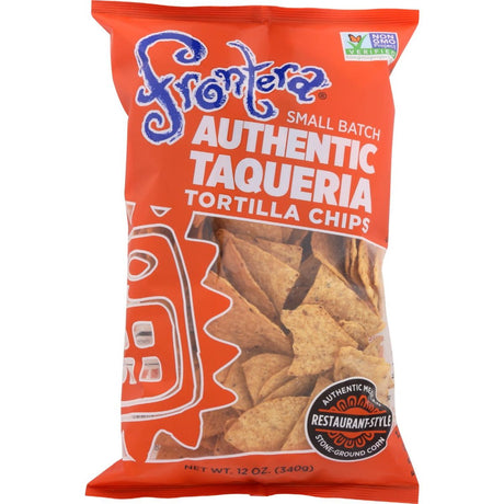 FRONTERA: Authentic Taqueria Style Tortilla Chips, 12 oz - #tag1# - #tag2#
