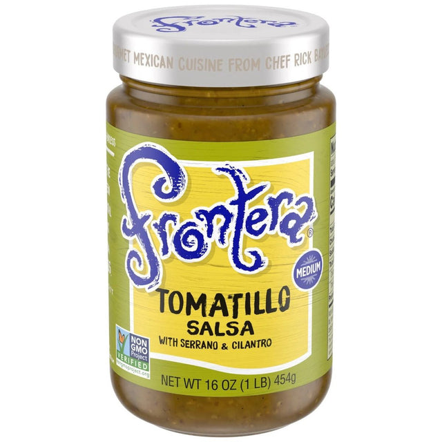 FRONTERA: Salsa Medium Tomatillo, 16 oz - #tag1# - #tag2#