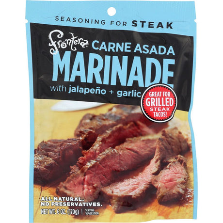 FRONTERA: Ssnng Pouch Carne Asada, 6 oz - #tag1# - #tag2#
