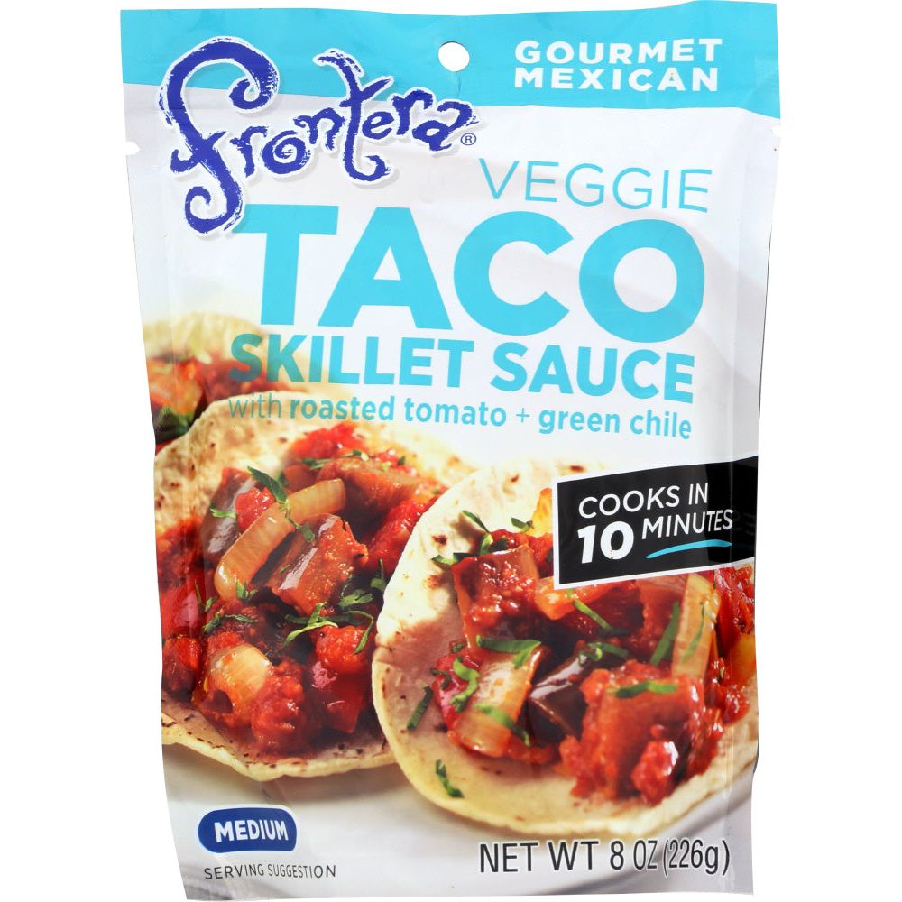 FRONTERA: Ssnng Pouch Veggie Taco, 8 oz - #tag1# - #tag2#