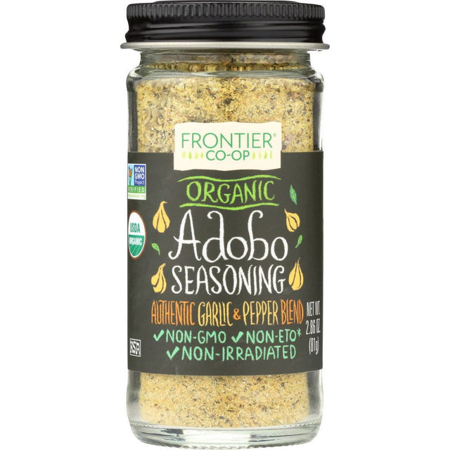 FRONTIER HERB: Organic Adobo Seasoning, 2.86 oz - Sunshine Co Op. - #tag1# - #tag2# - #tag3# - #tag4#