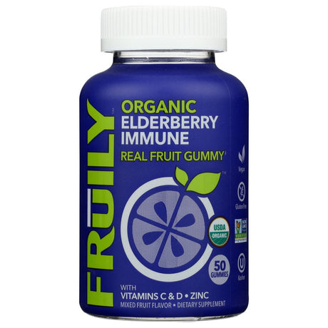 FRUILY: Elderberry Immune Gummy, 50 ea - #tag1# - #tag2#