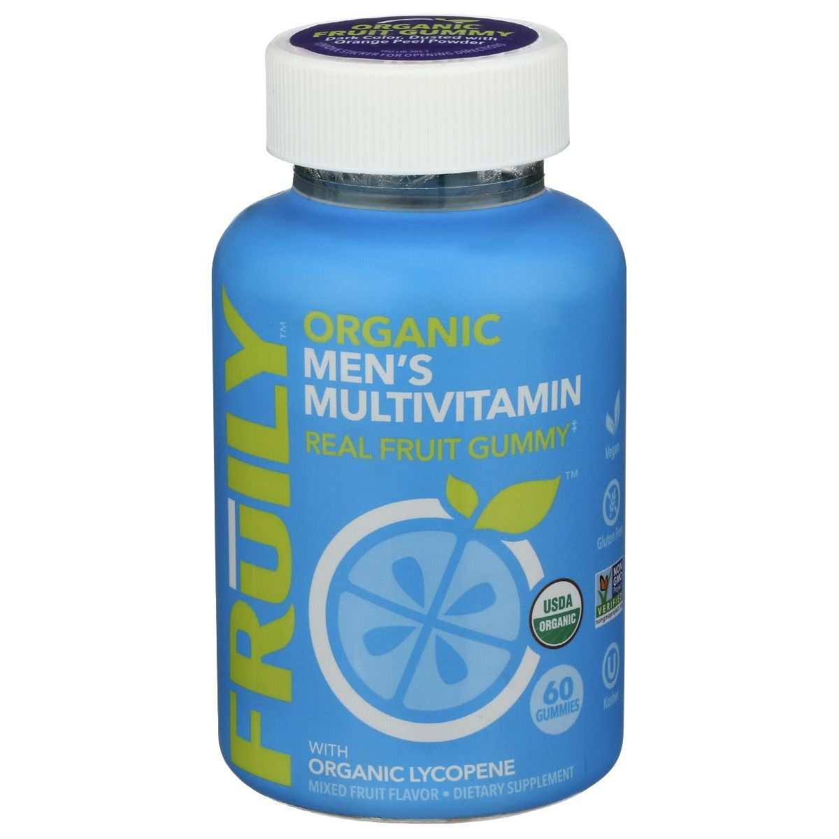 FRUILY: Organic Mens Multivitamin Gummy, 60 ea - #tag1# - #tag2#