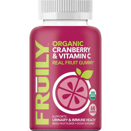 FRUILY: Vitamin C Cranberry Gummy, 60 ea - #tag1# - #tag2#