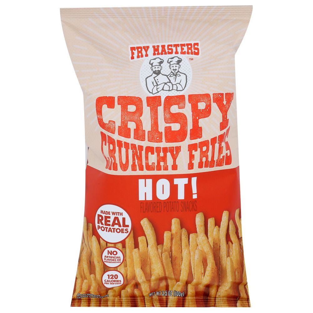 FRY MASTERS: Snack Fries Crispy Hot, 3.5 oz - #tag1# - #tag2#