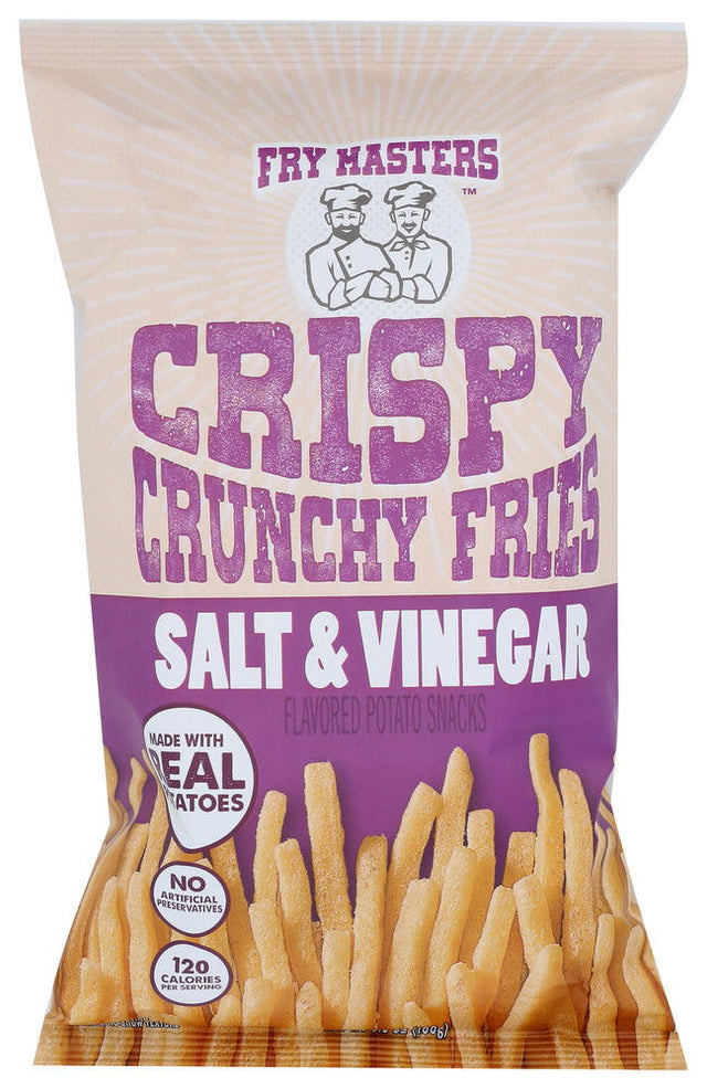FRY MASTERS: Snack Fries Salt & Vinegr, 3.5 oz - #tag1# - #tag2#