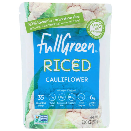 FULLGREEN: Riced Cauliflower, 7.05 oz - #tag1# - #tag2#