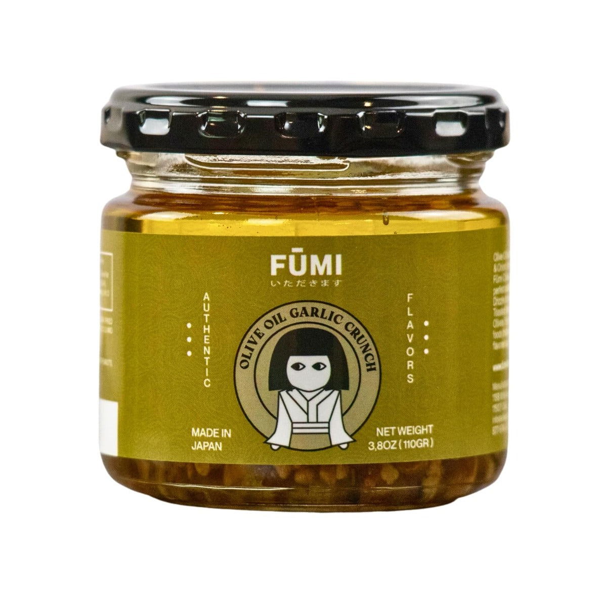 FUMI: Japanese Olive Oil Garlic Crunch, 3.8 oz - #tag1# - #tag2#