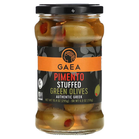 GAEA NORTH AMERICA: Stuffed Olives Pimento, 6 oz - #tag1# - #tag2#