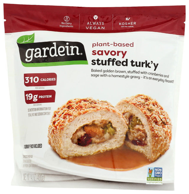 GARDEIN: Savory Stuffed Turk’y, 14.1 oz - #tag1# - #tag2#