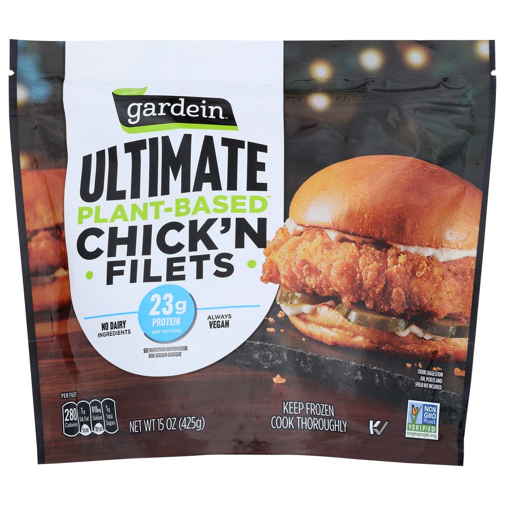 GARDEIN: Ultimate Plant-Based Chick'n Filets, 15 oz - #tag1# - #tag2#