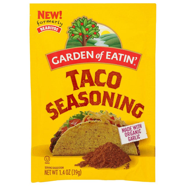 GARDEN OF EATIN: Mix Seasoning Taco, 1.4 OZ - #tag1# - #tag2#