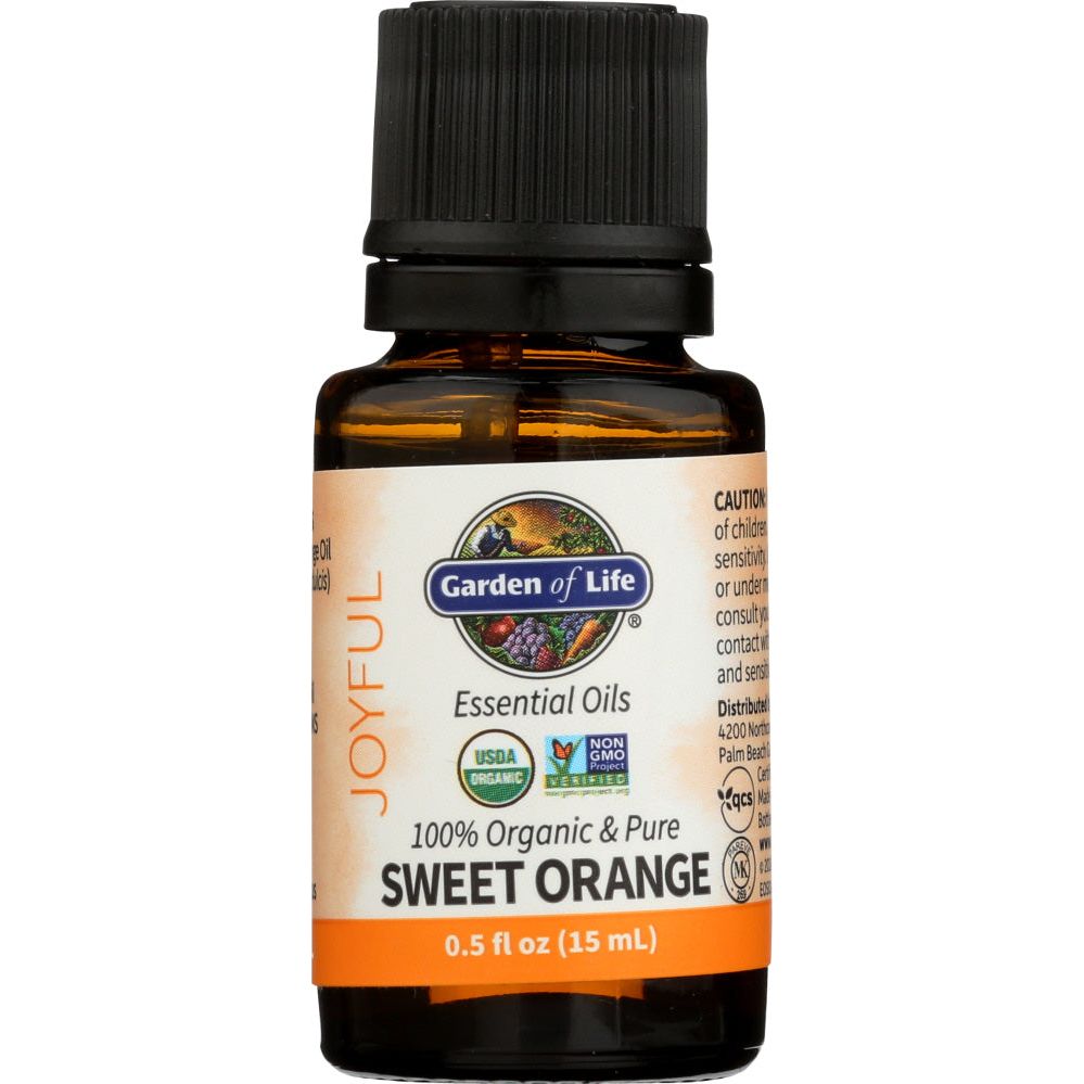 GARDEN OF LIFE: Oil Essential Sweet Orang, 0.5 fo - #tag1# - #tag2#
