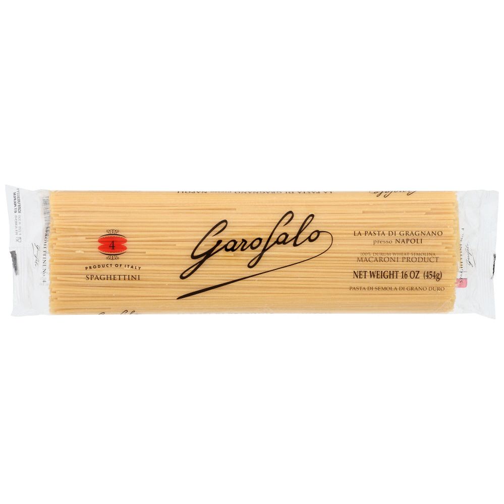 GAROFALO: Spaghettini Pasta, 1 lb - #tag1# - #tag2#