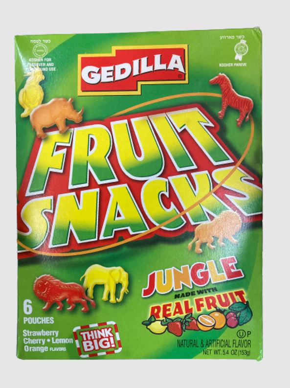 GEDILLA: Fruit Snack Jungle, 5.4 oz - #tag1# - #tag2#
