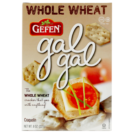 GEFEN: Cracker Whole Wht Gal Gal, 8 oz - #tag1# - #tag2#