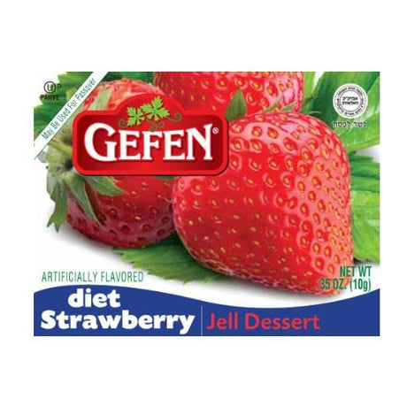 GEFEN: Diet Strawberry Jello, 0.35 oz - #tag1# - #tag2#