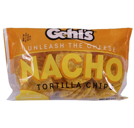 GEHLS: Tortilla Chips With Paper Tray, 3 oz - #tag1# - #tag2#
