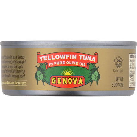 GENOVA: Tonno Solid Lt Tuna Oil, 5 oz - #tag1# - #tag2#