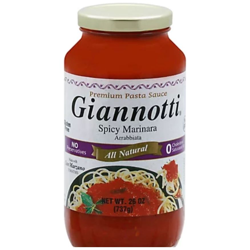 GIANNOTTI: Arrabbiata Marinara Sauce, 26 oz - #tag1# - #tag2#