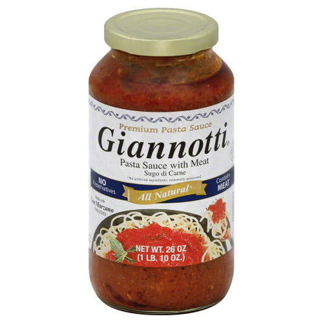 GIANNOTTI: Bolognese Neapolitan Style Sauce, 26 oz - #tag1# - #tag2#