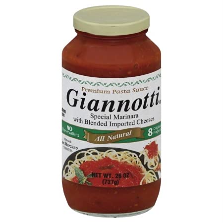 GIANNOTTI: Marinara Sauce With Imported Cheese, 26 oz - #tag1# - #tag2#