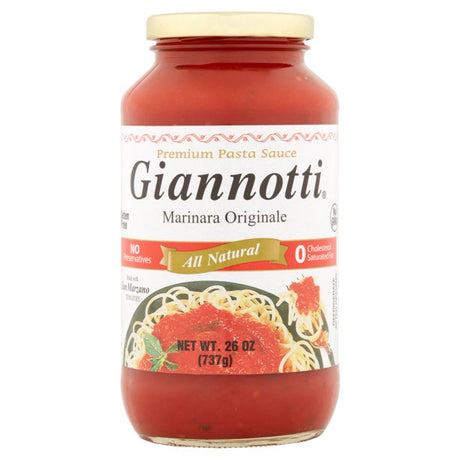 GIANNOTTI: Sauce Marinara Orgnl, 26 oz - #tag1# - #tag2#