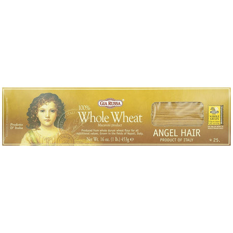 GIA RUSSA: Whole Wheat Angel Hair, 16 oz - #tag1# - #tag2#