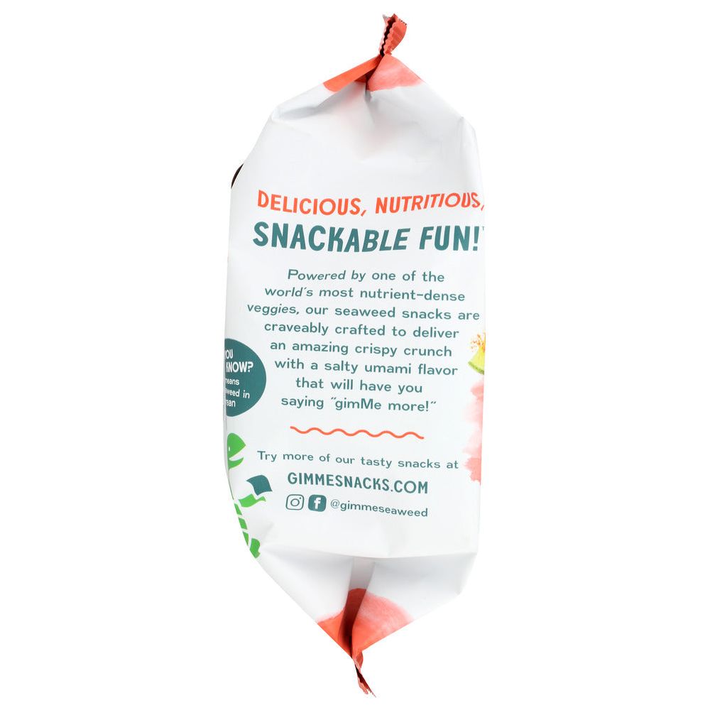 GIMME: Chili Lime Seaweed Snacks, 0.35 oz - #tag1# - #tag2#