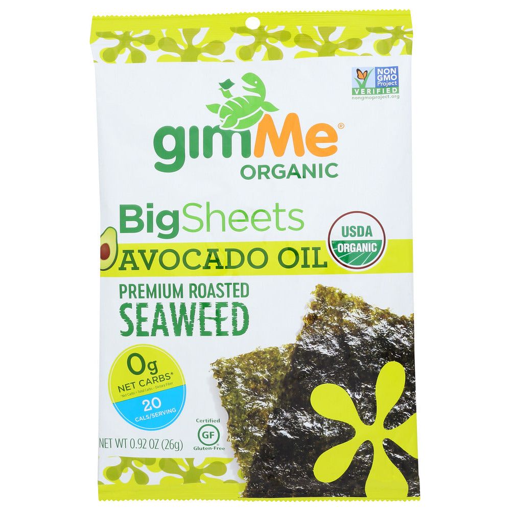 GIMME: Snack Seawd Avoc Oil Org, 0.92 OZ - #tag1# - #tag2#