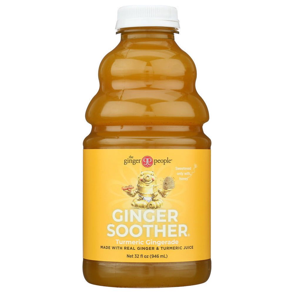 GINGER PEOPLE: Ginger Soother Turmeric Gingerade, 32 oz - Sunshine Co Op. - #tag1# - #tag2# - #tag3# - #tag4#