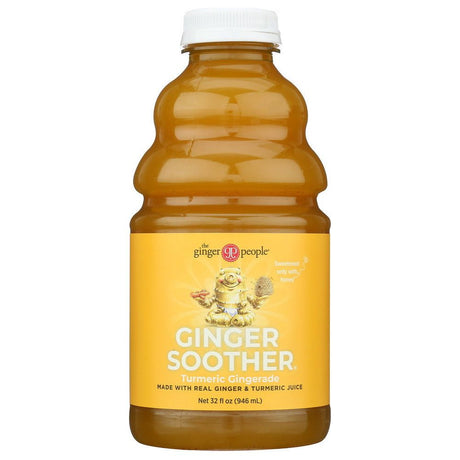 GINGER PEOPLE: Ginger Soother Turmeric Gingerade, 32 oz - Sunshine Co Op. - #tag1# - #tag2# - #tag3# - #tag4#