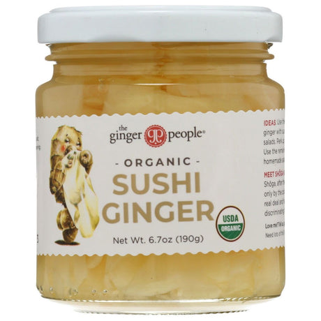 GINGER PEOPLE: Organic Pickled Sushi Ginger, 6.7 oz - Sunshine Co Op. - #tag1# - #tag2# - #tag3# - #tag4#