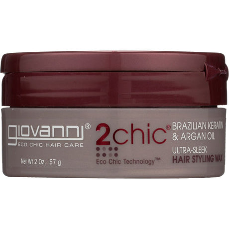 GIOVANNI COSMETICS: 2Chic Styling Wax, 2 oz - #tag1# - #tag2#