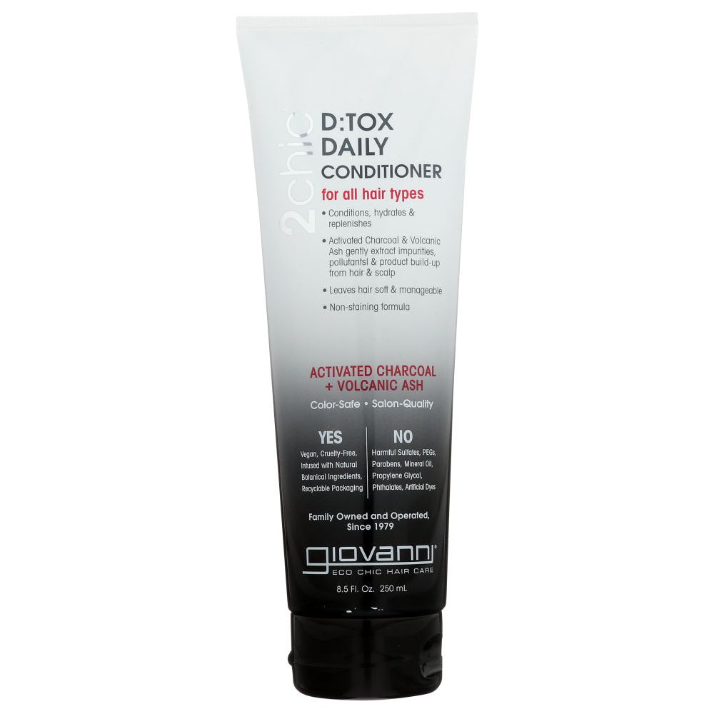 GIOVANNI COSMETICS: Condtnr 2Chic Dtox Daily, 8.5 oz - #tag1# - #tag2#