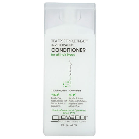 GIOVANNI COSMETICS: Condtnr Ttree Trpl Treat, 2 oz - #tag1# - #tag2#