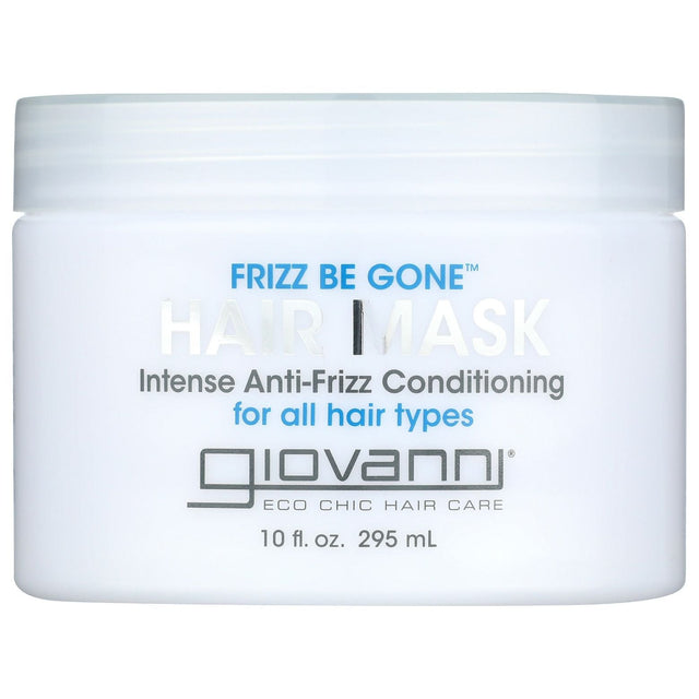 GIOVANNI COSMETICS: Frizz Be Gone Intensive Anti-Frizz Conditioning Hair Mask, 10 fo - #tag1# - #tag2#
