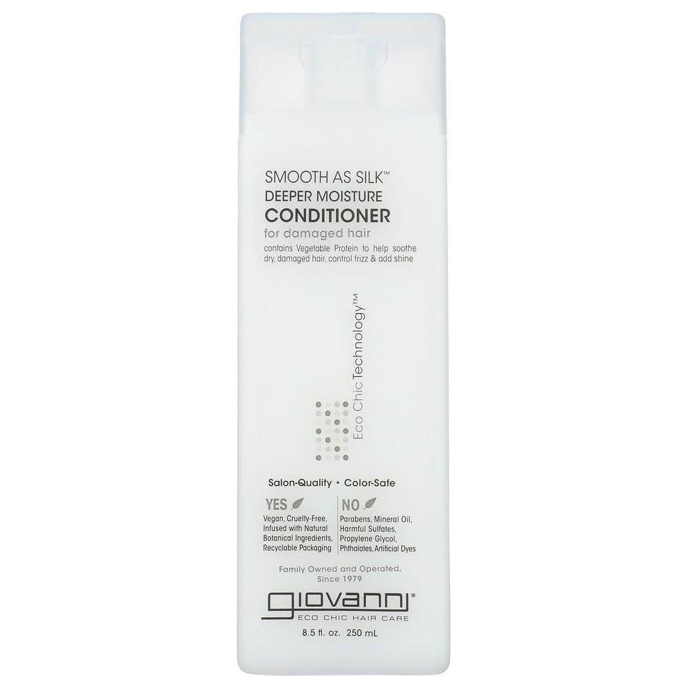 GIOVANNI COSMETICS: Organic Hair Care Smooth As Silk Conditioner, 8.5 oz - #tag1# - #tag2#