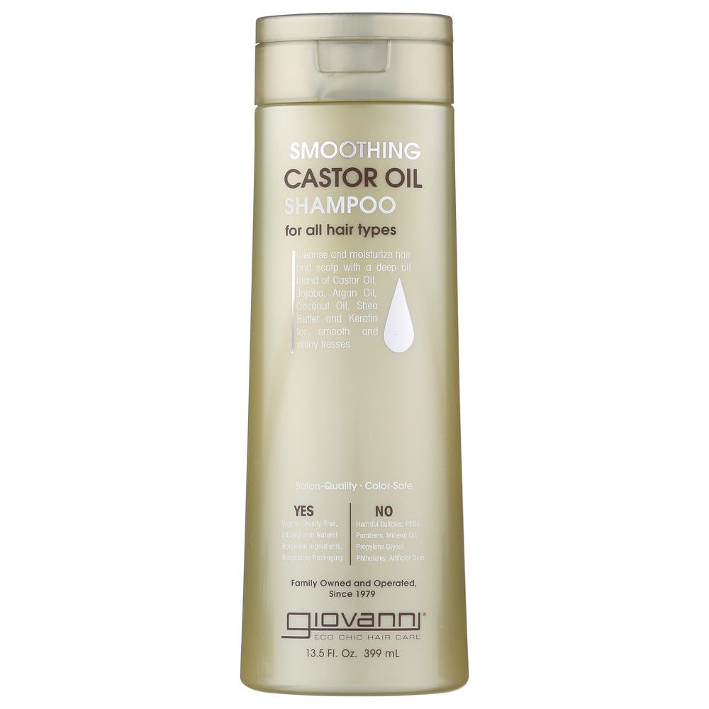 GIOVANNI COSMETICS: Smoothing Castor Oil Shampoo, 13.5 oz - #tag1# - #tag2#