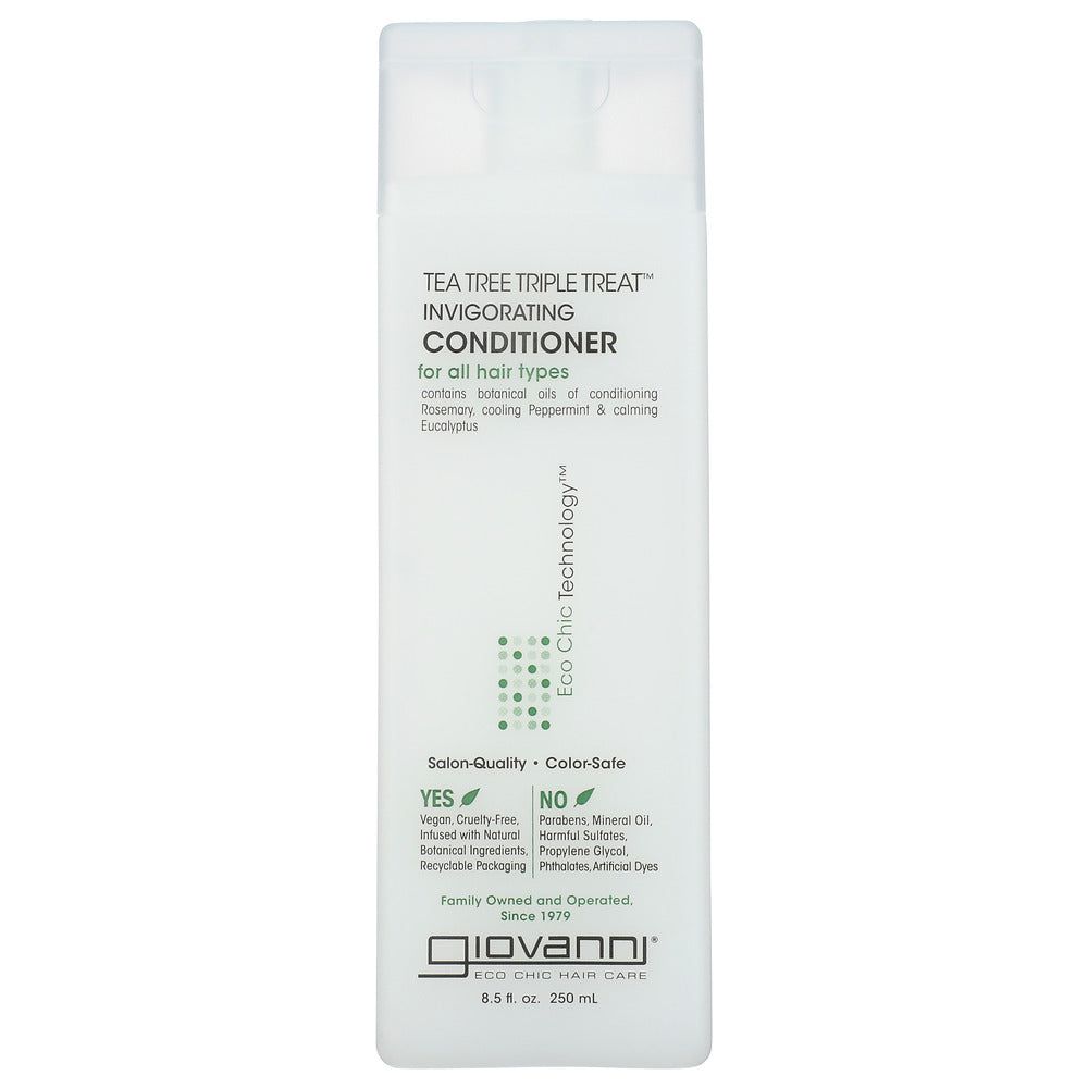 GIOVANNI COSMETICS: Tea Tree Triple Treat Conditioner, 8.5 oz - #tag1# - #tag2#