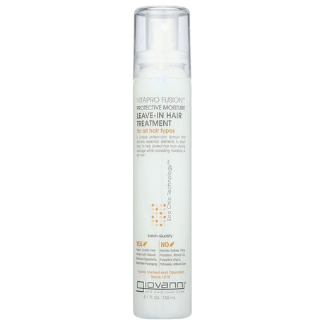 GIOVANNI COSMETICS: Vitapro Fusion Protective Moisture Leave In Hair Treatment, 5.1 oz - #tag1# - #tag2#