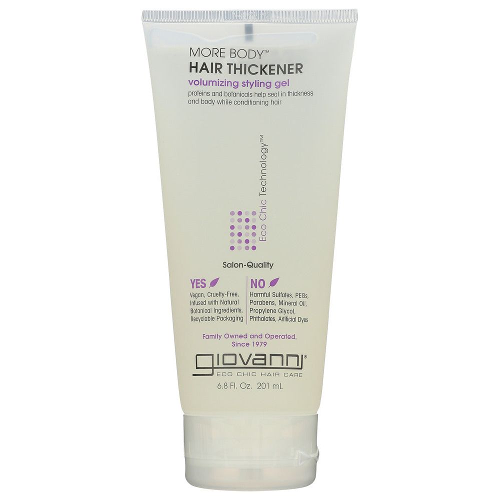GIOVANNI COSMETICS: Volumizing Style Gel More Body Hair Gel, 6.8 oz - #tag1# - #tag2#
