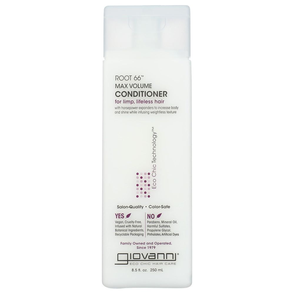 GIOVANNI: Root 66 Max Volume Conditioner, 8.5 oz - #tag1# - #tag2#