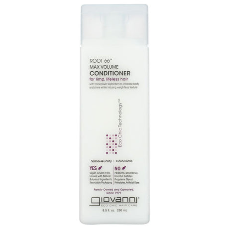 GIOVANNI: Root 66 Max Volume Conditioner, 8.5 oz - #tag1# - #tag2#