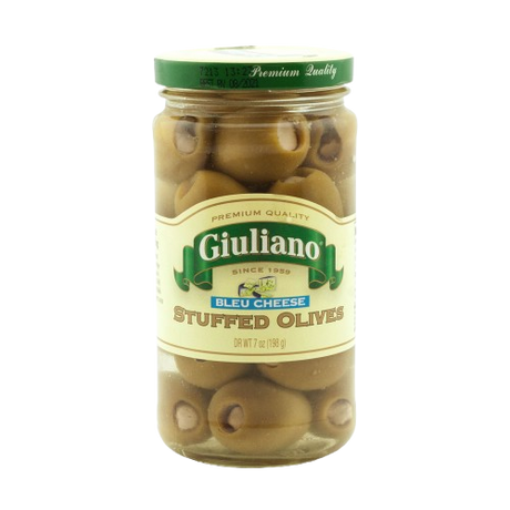 GIULIANO: Blue Cheese Stuffed Olives, 7 oz - #tag1# - #tag2#