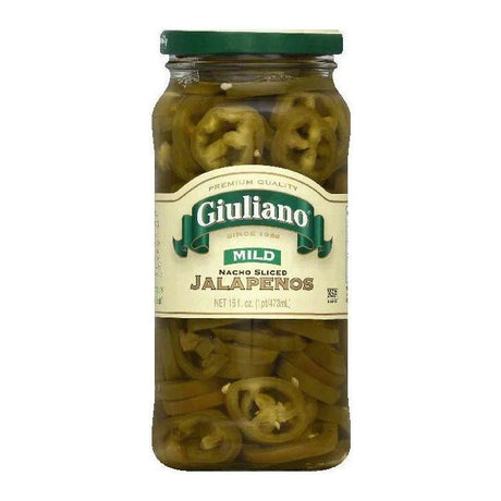 GIULIANO: Mild Nacho Sliced Jalapenos, 16 oz - #tag1# - #tag2#