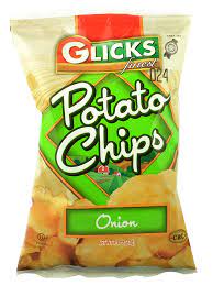 GLICKS: Chip Pto Onion Grlc, 0.75 oz - #tag1# - #tag2#