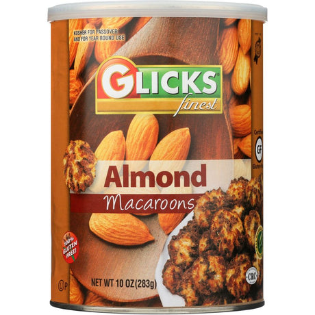 GLICKS: Macaroon Almnd Gf, 10 oz - #tag1# - #tag2#